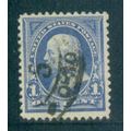 Used 264 1c Benjamin Franklin Fine Plus M02919