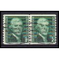Used 1299 1c Thomas Jefferson Fine Pair KA6202