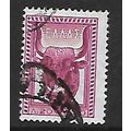GREECE 1955 GREEK ART 20L PURPLE OX HEAD VASE S...