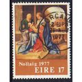 Eire 1977 Christmas - 17p Used