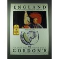 1989 Gordon's Gin Ad - England known for its sense of tradition and its gin