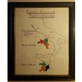 ORIGINAL FRAMED/GLAZED MAP/PLAN RELATING TO INV...