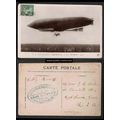 France Zeppelin "Russie" Air Ship Real Photo 19...