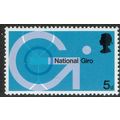 1969 Post Office Technology 5d Blue Lavender an...