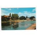River at Weybridge Postcard 1981 Surrey 5348