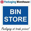 GE965 BIN STORE SIGN WHEELIE STORAGE RUBBISH WA...