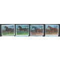 usa stamps sg2194 sg 2194 1985 horses set a