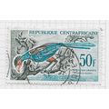 CENTRAL AFRICAN REP. 1962 BIRDS AIRMAIL GREAT B...