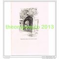 MEDIEVAL QUARTER, FREJUS, FRANCE, BOOK ILLUSTRA...
