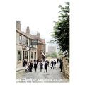 ptc7882 - Yorks - Early view, Fox Hotel, Church...