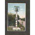 Postcard Kent Biddenden Village sign