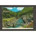 Postcard Devon John Hinde 2DC48 River Lyn Lynmouth