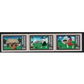 Marshall Is. Copra Industry 3v Strip 1987 MNH S...
