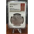 Highly Collectible 2023 Morgan Silver Dollar NG...