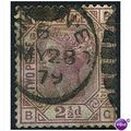 1878 SG141 2 1/2d Rosy-Mauve Plate 13 Good++ Us...