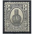 Turks Islands 1920 SG162 1/4d Black Mounted Min...