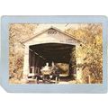 IN Rockville Covered Bridge Postcard Billie Cre...
