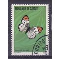DJIBOUTI 1980 BUTTERFLIES 5F USED / CTO SG780