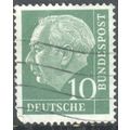 Germany 1954 - 10pfg green - Professor Dr. Th. ...