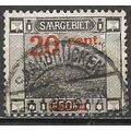 Sarre N° 73 YVERT OBLITERE ( USED )