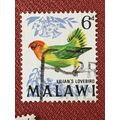 Malawi QEII 1968 Birds 6d Nyasa Lovebird Used 2...