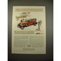 1930 Oakland Eight Custom Sedan Car Ad - Exhila...