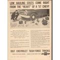 CHEVROLET 1957 low hauling costs heart Chevy tr...