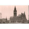 Unused Antique Postcard, Manchester Town Hall, ...
