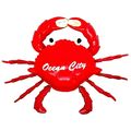 Ocean City Maryland Crab with Googly Eyes Ceram...