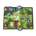 Colorado The Centennial State Artwood Jumbo Fri...
