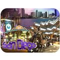 San Diego California Fridge Magnet