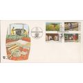 ZAYIX South Africa - Venda 56-59 FDC Sisal Cult...