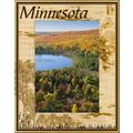 Minnesota Laser Engraved Wood Picture Frame Por...