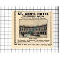St Ann's Hotel Buxton Small Advert - 1958 Cutti...
