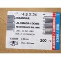 Pop Rivets 200 pcs Black Domed Ral 9005 4.8mm x...