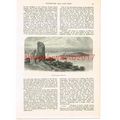 Drakes Island, Plymouth, Victorian Book Illustr...
