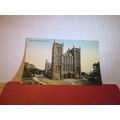 WEST FRONT RIPON CATHEDRAL, YORKSHIRE unused an...