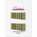 24x BLONDE BOBBY PINS Medium 5cm Long Granny Ki...