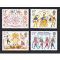 Great Britain Folklore 4v 1981 MNH SG#1143-1146
