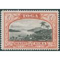 Tonga 1943 5s black & brown-red SG82 unused