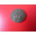 1918 GEORGE V FARTHING - COIN - 2 FREE POST. AW