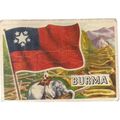 BURMA Flags of the World A&BC card no 11 early ...