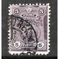 PERU 1909 SG376 5c PURPLE SAN MARTIN PORTRAITS ...