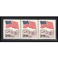 2523 29c U.S. Flag Very Fine MNH PNC 1/3 PA2977
