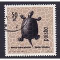 POLAND 1963 REPTILES & AMPHIBIANS 50gr TORTOISE...