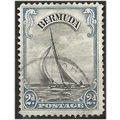 Bermuda 1936 SG101 2d Black & Pale Blue Fine Us...