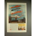 1962 American President Lines Ad - President Cleveland