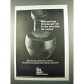 1969 Dow Jones Ad - My Broker Got It Off His Ticker