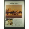 1985 Canada Tourism Ad - Olden Goldies