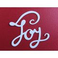8 x Tattered Lace Die Cuts Joy